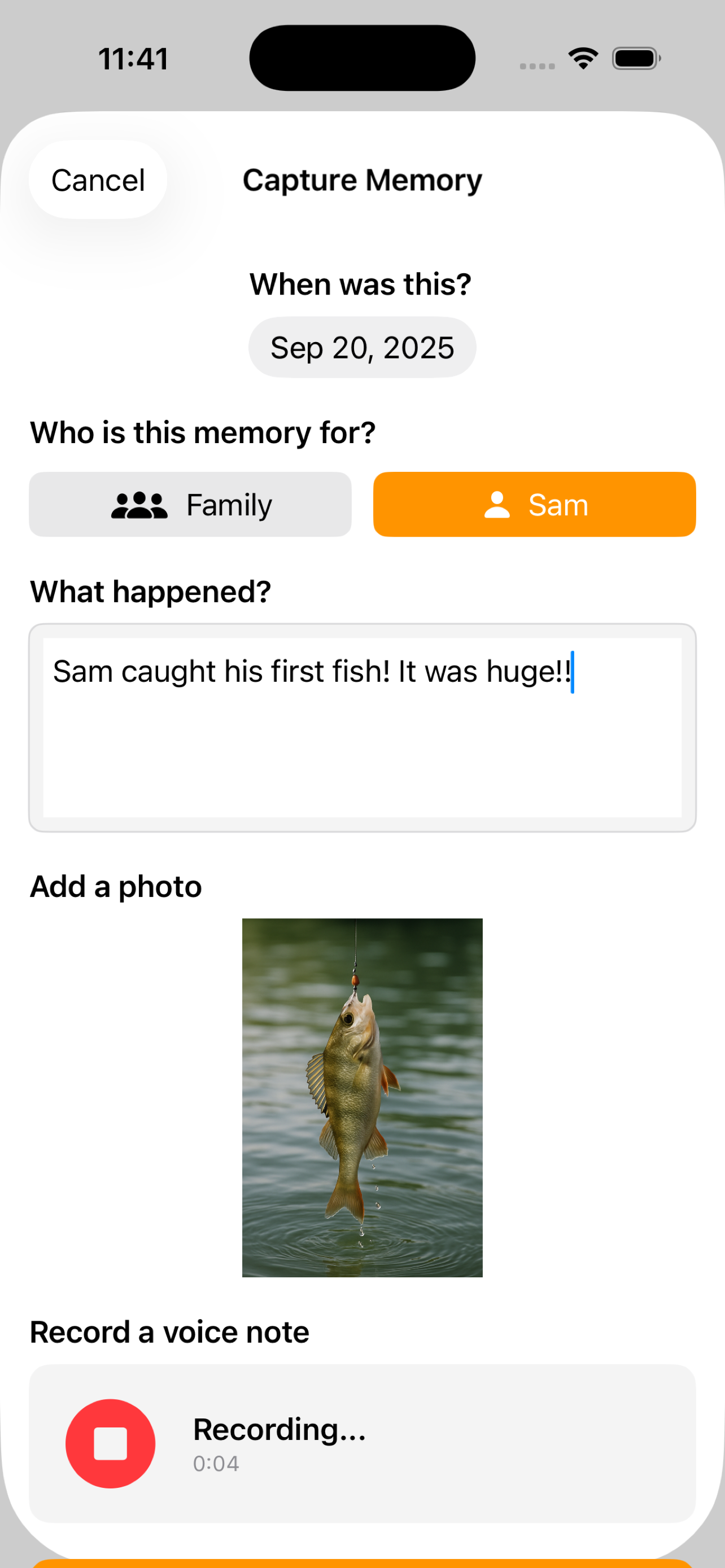 Add memory