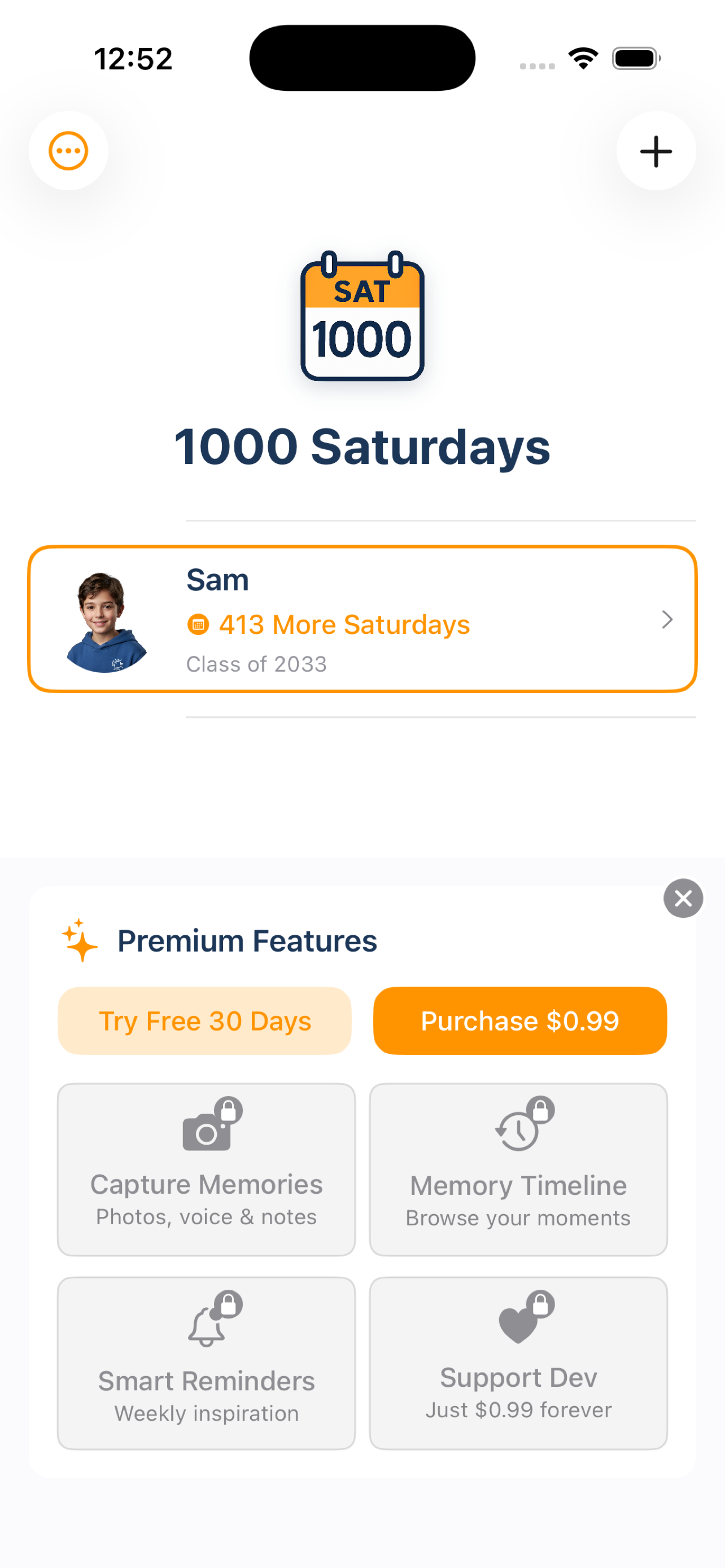 Premium features